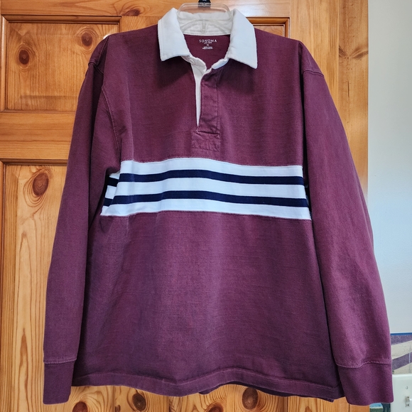 Sonoma Other - Sonoma Rugby Polo Shirt, Size XL